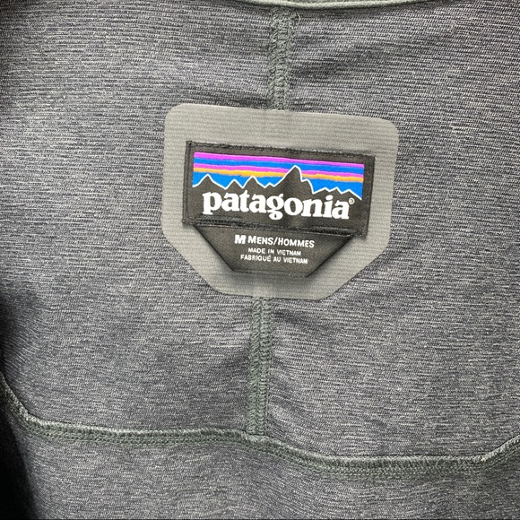 PATAGONIA Men's Levitation Grey ZipUp Hoody Medium - Picture 5 of 9